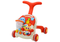 Loopwagen met activiteitentafel - Rood - Interactief - Educatief - 2in1