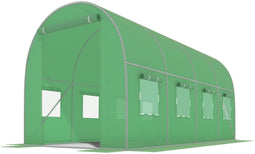 Kweektunnel - Groen - Folie - 400x200x200cm