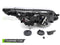 Koplamp links - voor Citroen C4 2008-2010 hatchback/coupe - TYC - chroom