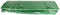 Folie kweektunnel - 3m x 1,5m x 2m - groen - 3x1,5x1m - tunnelkas