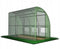 Folie kweektunnel - 3m x 1,5m x 2m - groen - 3x1,5x1m - tunnelkas
