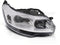Koplamp links - voor CITROEN C5 2008-2010 sedan/liftback - TYC - chroom