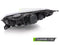 Koplamp links - voor CITROEN C5 2008-2010 sedan/liftback - TYC - chroom