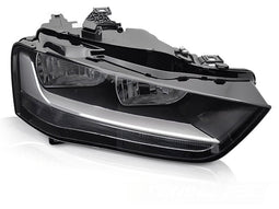 Koplamp rechts - voor Audi A4 B8 2012-2015 sedan/avant - TYC - zwart