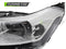 Koplamp links - voor CITROEN C5 2008-2010 sedan/liftback - TYC - chroom