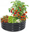 Verhoogde moestuinbak rond - Antraciet - 90x90x30cm
