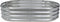 Verhoogde moestuinbak galvaniseerd - Ovaal - 180x90x30cm
