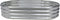 Verhoogde moestuinbak galvaniseerd - 240x120x30cm - ovaal
