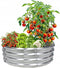 Verhoogde moestuinbak - Verzinkt - Rond - 90x90x30cm