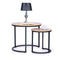Nesttafels scandinavisch design - rond - Lofoten - set van 2