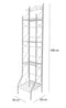 Plantenrek - 4 planken - 30x29x148 cm