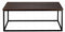 Salontafel - 110x55x43 cm - rechthoek - zwart