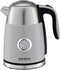 BROCK Electronics Waterkoker WK 9805 GY (Zilver, Thermometer, 1.7 liter)