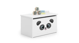 Speelgoedkist - Inga - 41,6x41,6x70,6 cm - panda thema
