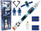Speelgoed ruimteraket - Raket - Kosmonaut - 20 stuks set