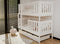 Stapelbed EMILKA - 90x200 cm - te splitsen tot 2 bedden - wit