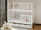 Stapelbed EMILKA - 90x200 cm - te splitsen tot 2 bedden - wit