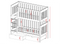 Stapelbed EMILKA - 90x200 cm - te splitsen tot 2 bedden - wit