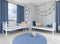 Stapelbed NEMO - 80x180 cm - te splitsen tot 2 bedden - wit