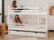 Stapelbed NEMO - 80x180 cm - te splitsen tot 2 bedden - wit