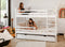 Stapelbed NEMO - 80x180 cm - te splitsen tot 2 bedden - wit