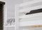 Stapelbed TED - 90x200 cm - 3 persoons - wit