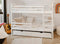 Stapelbed NEMO - 90x200 cm - te splitsen tot 2 bedden - wit