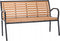 Tuinbank - bruin - 125x60x80 cm