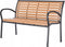 Tuinbank - bruin - 125x60x80 cm