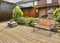 Tuinbank - bruin - 125x60x80 cm
