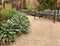 Tuinbank met uitklaptafel - 127x53x84 cm - Hout - Bruin