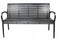 Tuinbank donkerbruin - 125x60x80cm