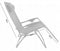 Tuinstoel - zwart - ligstoel - 176x65x106cm