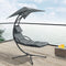 Hangstoel met standaard - grijs - tuinschommel - hangfauteuil