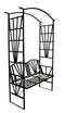 Tuinpergola met bank - 110x50x206cm