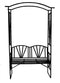 Tuinpergola met bank - 110x50x206cm