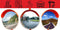 Verkeersspiegel 60cm - magazijn spiegel - oranje