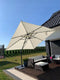 Zweefparasol 3x3 meter - Kakikleur - Met hoes