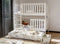 Wit stapelbed - 80x180 cm - 179 cm hoog