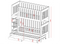 Wit stapelbed - 80x180 cm - 179 cm hoog