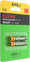 Kodak AAA 650mAh 2x
