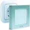 M-E White LED Nachtlicht met Automatisch Schemersensor Silver