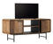 DTP Home TV stand Evo small, 2 doors, 2 open racks,60x145x40 cm, recycled teakwood