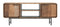 DTP Home TV stand Evo small, 2 doors, 2 open racks,60x145x40 cm, recycled teakwood