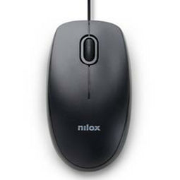 Muis Nilox MOUSB1003 1600 dpi Zwart