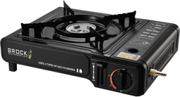 BROCK Electronics Gaskooktoestel PSG 001 BK (2200W, Draagbaar)