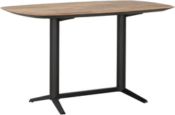 DTP Home Counter table Soho rectangular TEAKWOOD,90x160x90 cm, recycled teakwood top