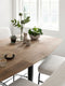 DTP Home Counter table Soho rectangular TEAKWOOD,90x160x90 cm, recycled teakwood top