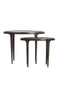 Light&living Bijzettafel S/2 55x25,5x44+70x33x53 cm ARICA donker bruin