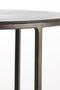 Light&living Bijzettafel S/2 Ø41x46+Ø49x52 cm TALCA donker bruin